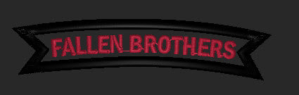 Los Carnales Fallen Brothers Top Rocker